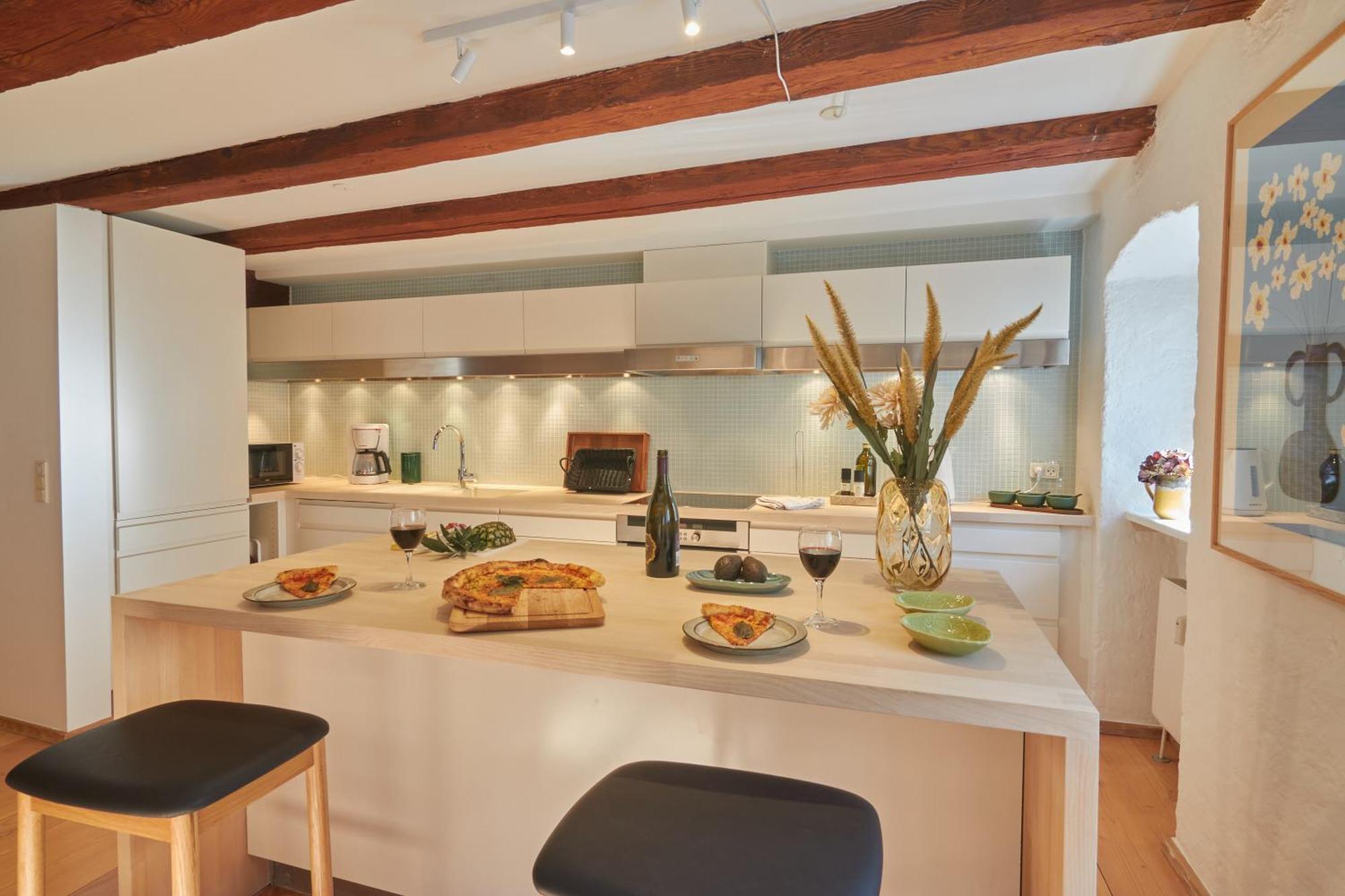 Leilighet Warm 3br Loft With Exposed Beams